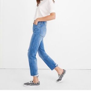 Madewell classic Straight Jeans